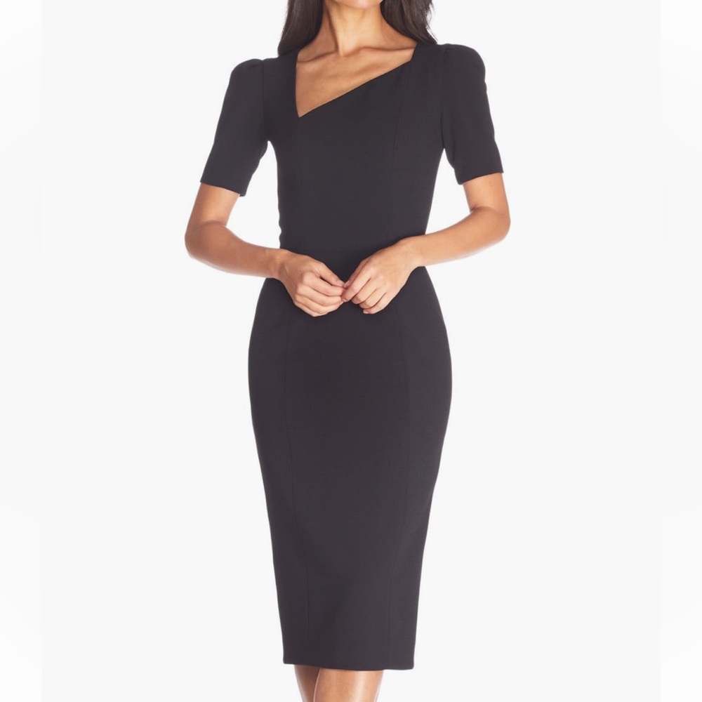 Dress The Population Black Ruth Dress XL NWT